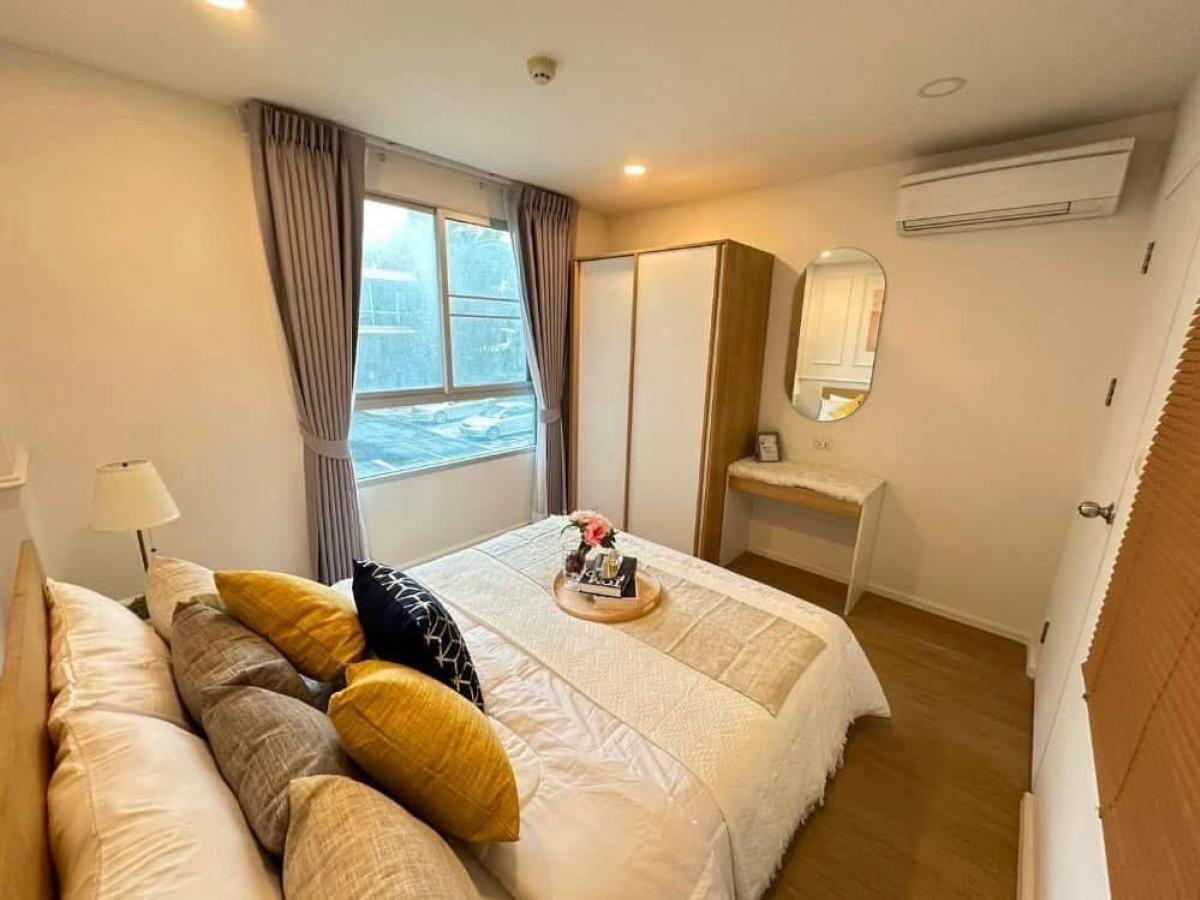 For SaleCondoRamkhamhaeng, Hua Mak : ✅For sale: Condo U @ Huamak Station (U @ Huamak Station) 1 bedroom, 1 living room, kitchen partition, 1 bathroom, area 31 sq m., 2nd floor, Building A, renovated the whole room, beautifully decorated, corner room ✅Price 1,590,000 baht* Ready to move in * 