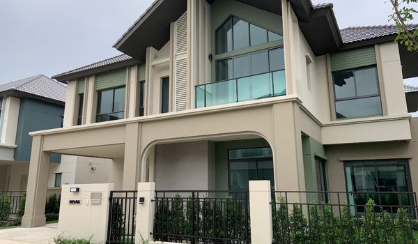 For SaleHouseNonthaburi, Bang Yai, Bangbuathong : Urgent Sale! 2-Storey Luxury House, 248 sq.m., Bangkok Boulevard Westgate, main road, near Central Westgate, fully furnished + built-in appliances worth over 5M THB!