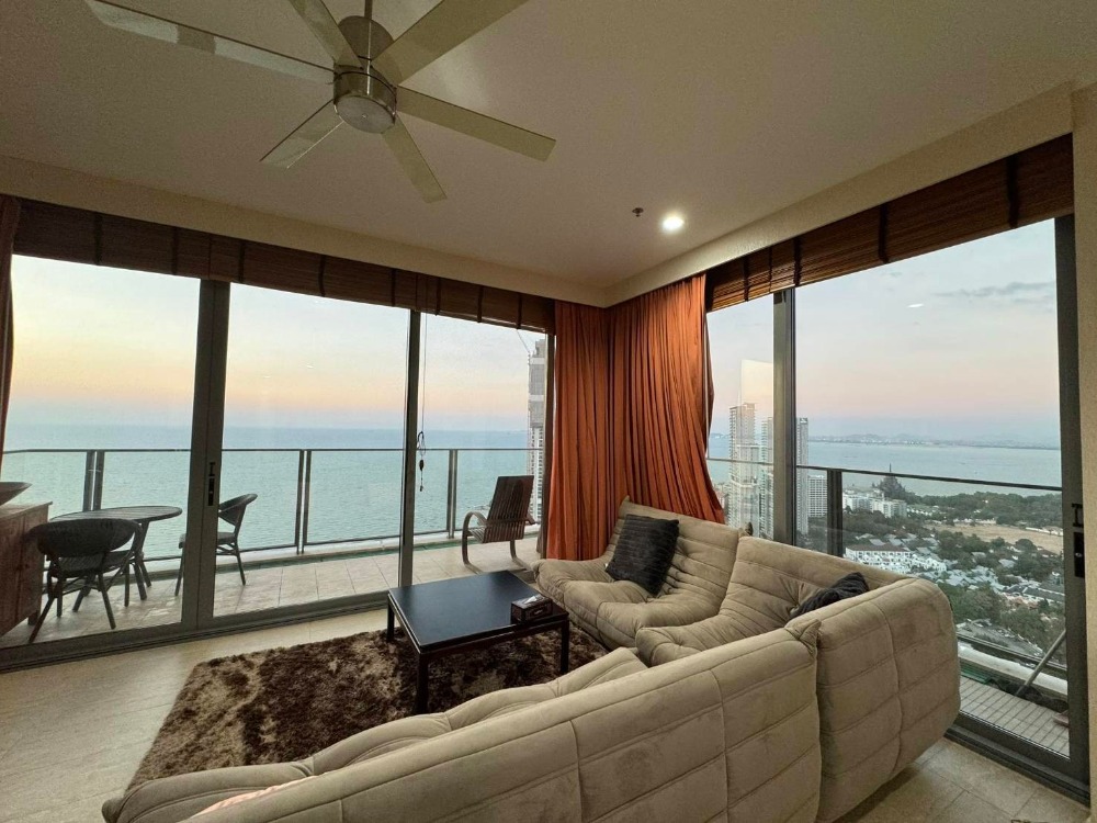 ขายคอนโดพัทยา บางแสน ชลบุรี สัตหีบ : For Sale Condo Northpoint Pattaya 3 bed corner private view (S03-1642S)