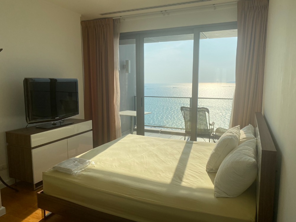 ขายคอนโดพัทยา บางแสน ชลบุรี สัตหีบ : For Sale Condo Northpoint Pattaya Tower A Sea view  105 Sq.m direct to sunset (S03-1651S)