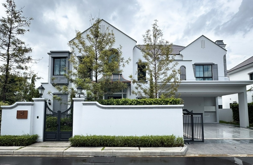 For RentHousePattanakan, Srinakarin : For sale/rent: Luxury house, Nantawan Village, Rama 9 - New Krungthep Kreetha Road