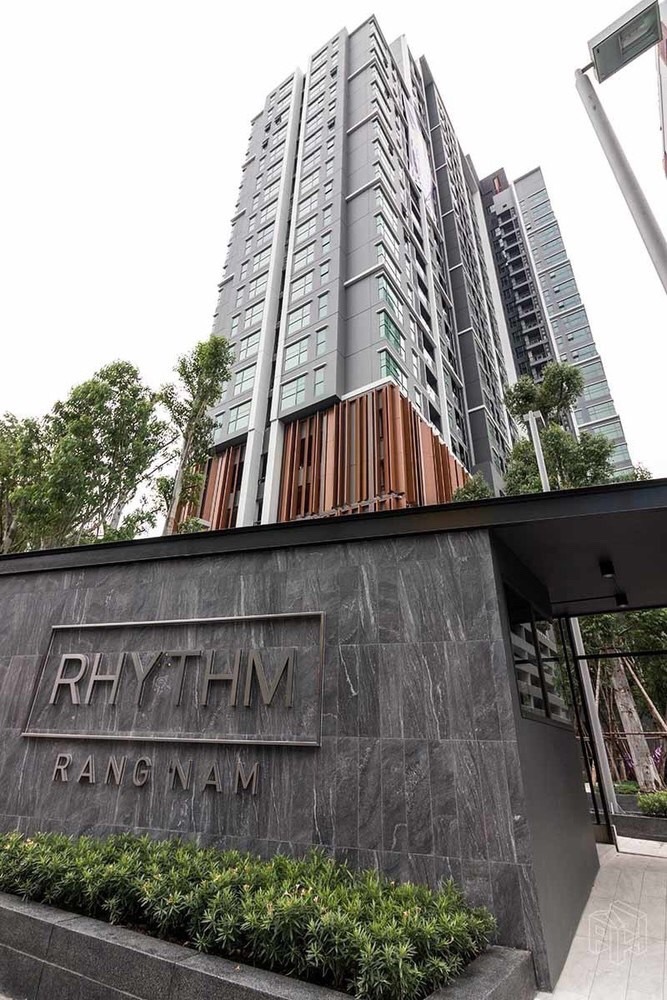 For RentCondoRatchathewi,Phayathai : For rent Rhythm Rangnam Ready to move in (S15-2882)