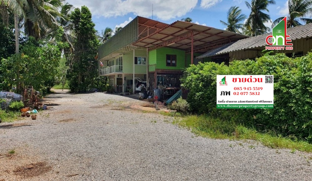 For SaleHouseKoh Samui, Surat Thani : Single house + workers room, 6-0-34.7 rai, Bang Bai Mai Subdistrict, Mueang District, Surat Thani Province