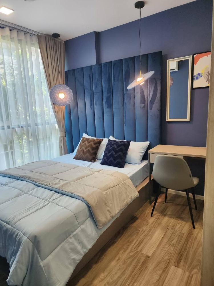 For RentCondoPhutthamonthon, Salaya : 🍀FOR RENT>> KAVE Salaya>> Near Mahidol University, 2nd floor, Building A, beautiful room, fully furnished, full furniture #LV-MO1166