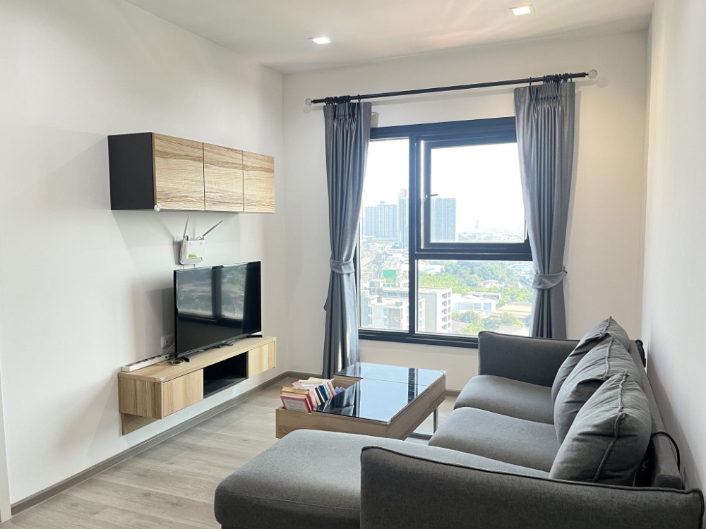 For RentCondoBang kae, Phetkasem : ✨️Fully furnished, ready to move in ✨️Condo for rent, 2 bedrooms, 1 bathroom, THE BASE, near MRT Phetkasem 48, 120 meters