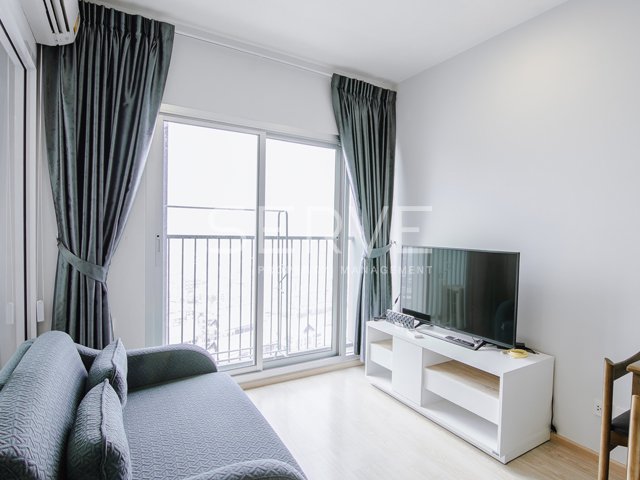 For RentCondoRatchadapisek, Huaikwang, Suttisan : Studio with Partition Good view & Good Location Super High Fl 30+ MRT Thailand Cultural Centre 80 m. @ Noble Revolve Ratchada