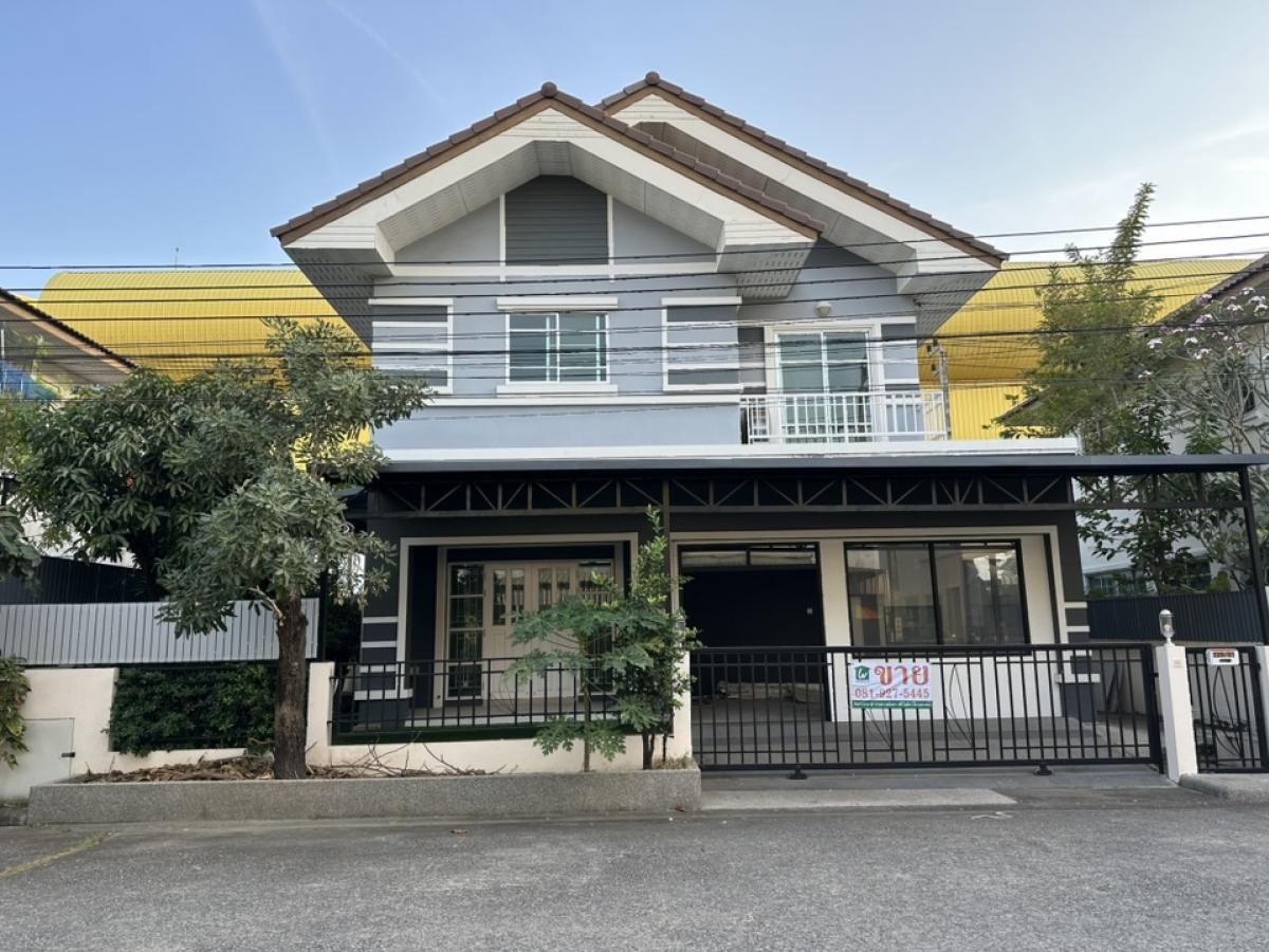 For SaleHouseLadkrabang, Suwannaphum Airport : Single house for sale, RK Home Park 1, Phatthanakan Road 3, Lat Krabang, Bangkok, near Suvarnabhumi Airport, near Lat Krabang Airport Link