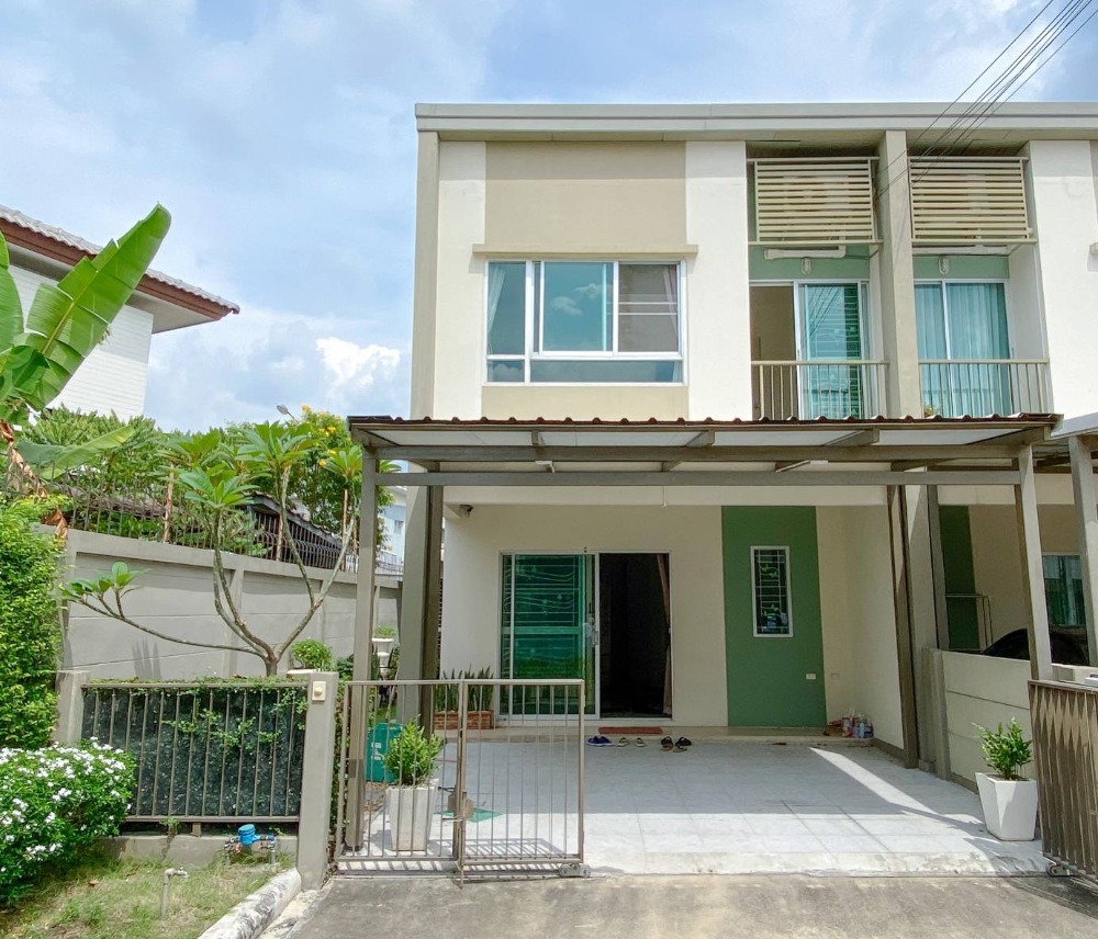 For SaleTownhomeNawamin, Ramindra : 2-storey townhome behind the corner of Watcharaphon, Sai Mai, next to the expressway, convenient to travel