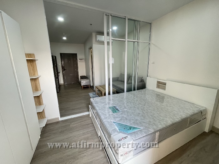 For RentCondoBang kae, Phetkasem : 💥Code SLPS070037💥 📢📢 For Rent Supalai Loft, Phasi Charoen Station (1 Bed 30.4 sq m/11000 baht) 7th floor, fully furnished + laundry, near shopping mall, main road 📞 087-4496994 First