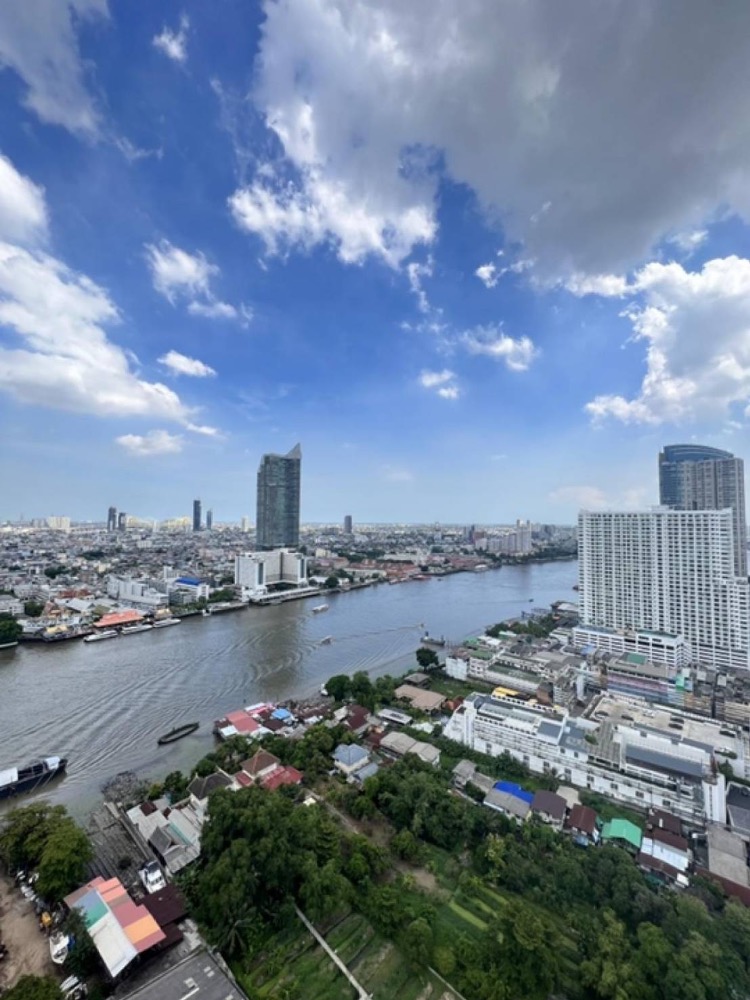 For SaleCondoWongwianyai, Charoennakor : Beautiful view of the Chao Phraya River