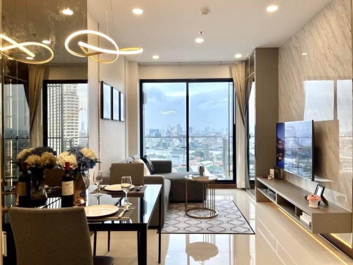 ให้เช่าคอนโดวงเวียนใหญ่ เจริญนคร : FOR RENT‼️ Luxury Condo close to ICONSIAM 💎Supalai Premier Charoen Nakhon 💎