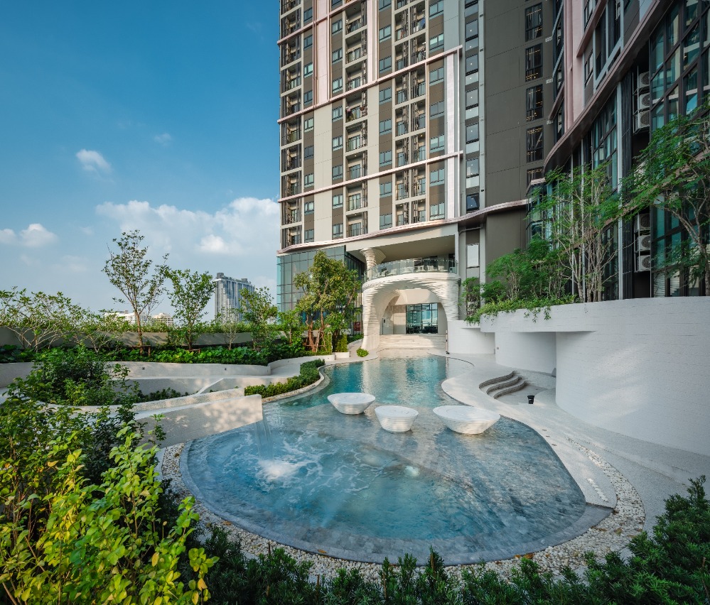 For SaleCondoThaphra, Talat Phlu, Wutthakat : Condo for sale: Altitude Unicorn Sathorn Tha Phra, size 1 bedroom, 1 bathroom, 24 square meters, 19th floor