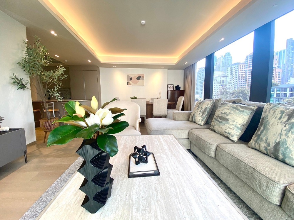 ขายคอนโดวิทยุ ชิดลม หลังสวน : LTHC11545-Tonson One Residence FOR SALE Size 106.89 sqm. 2 beds 2 baths Near BTS Chit Lom Station ONLY 46 MB