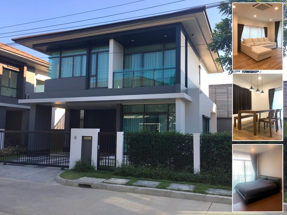 For RentHousePattanakan, Srinakarin : Single house for rent, Setthasiri, Krungthep Kreetha