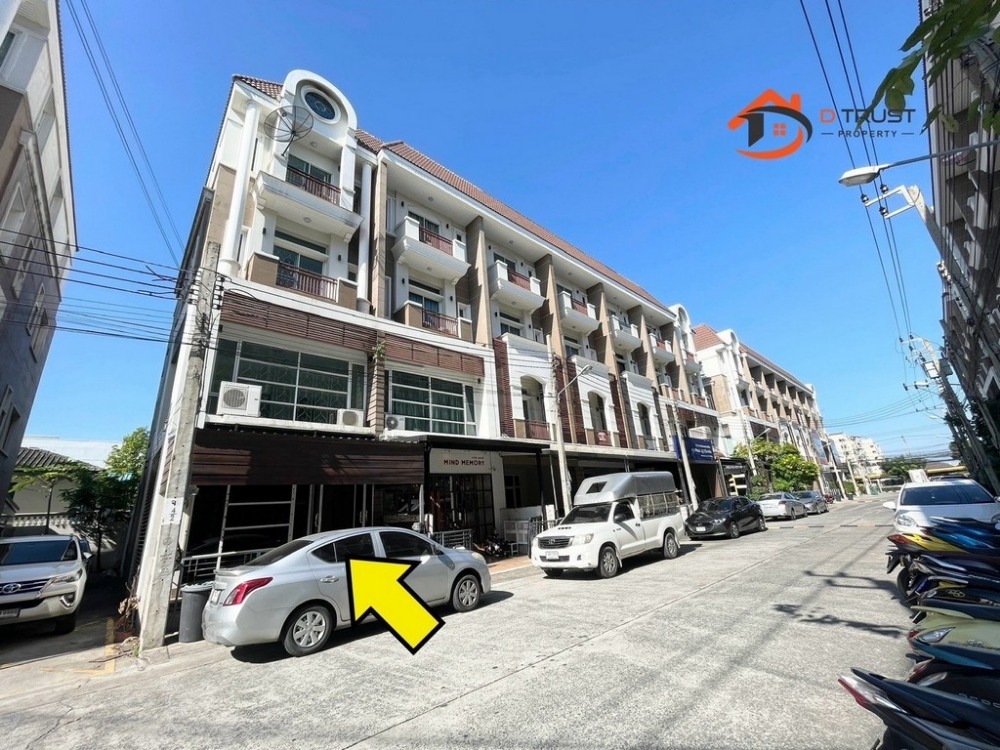 For RentTownhouseKaset Nawamin,Ladplakao : Townhome for rent, 4 floors, Premium Place Nawamin – Sukhapiban 1, Premium Place Nawamin – Sukhapiban 1, Ok Prasertmanukit, Lat Phrao, Chalongrat Expressway, convenient