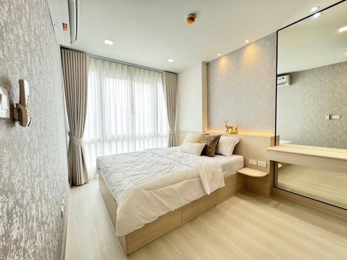 For SaleCondoLadkrabang, Suwannaphum Airport : Urgent sale 1.7 million‼️ Newly renovated room, fully built-in, Airlink residence condo