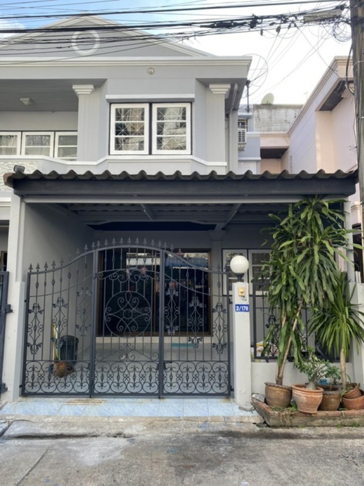 For RentTownhouseKasetsart, Ratchayothin : 📢 For rent, 2-storey townhouse, Chai Phat Village (Lat Phrao Wang Hin 83), good location, ready to move in [S2501-032]