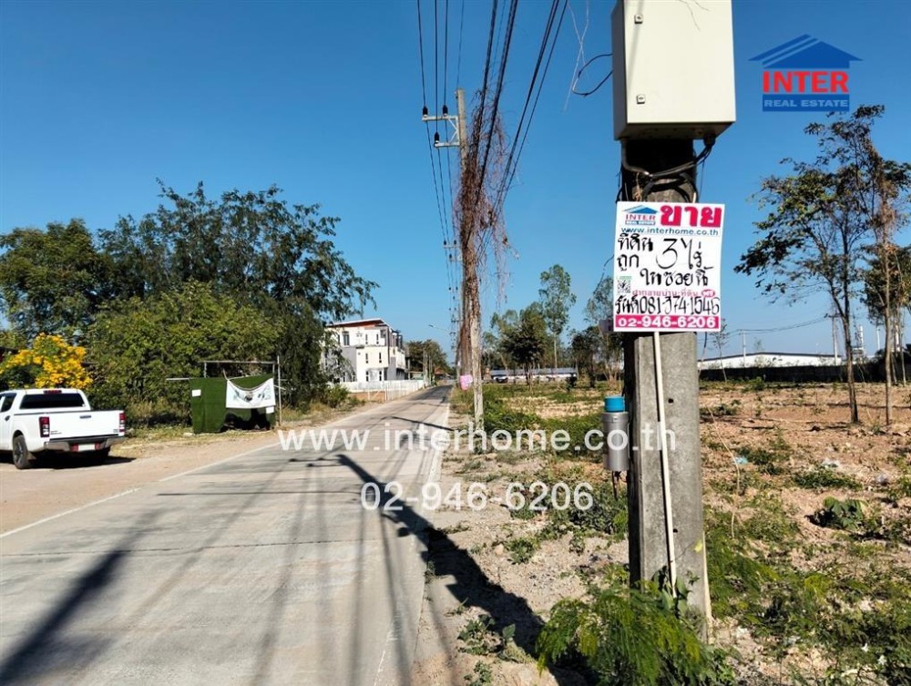 For SaleLandPrachin Buri : Vacant land 1200 sq.w. Vacant land near Wat Si Phothimalai, Road No. 304, Road No. 3079, Sri Maha Pho, Prachin Buri