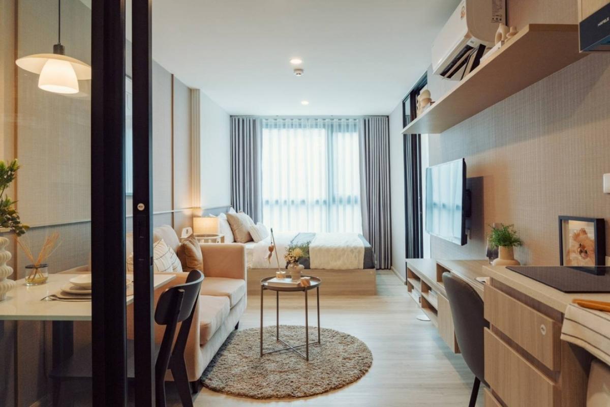 For SaleCondoVipawadee, Don Mueang, Lak Si : ❗️0 baht down payment, pay only 5,000 baht❗️❗️Condo that allows pets Brixton Pet & Play Phapol 50 🐶First price, ready to move in