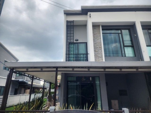 For SaleTownhouseRathburana, Suksawat : Corner house 24.9 sq m, 3 bedrooms, 2 bathrooms, 2-storey townhouse, Pleno Suk Sawat Pracha Uthit 60