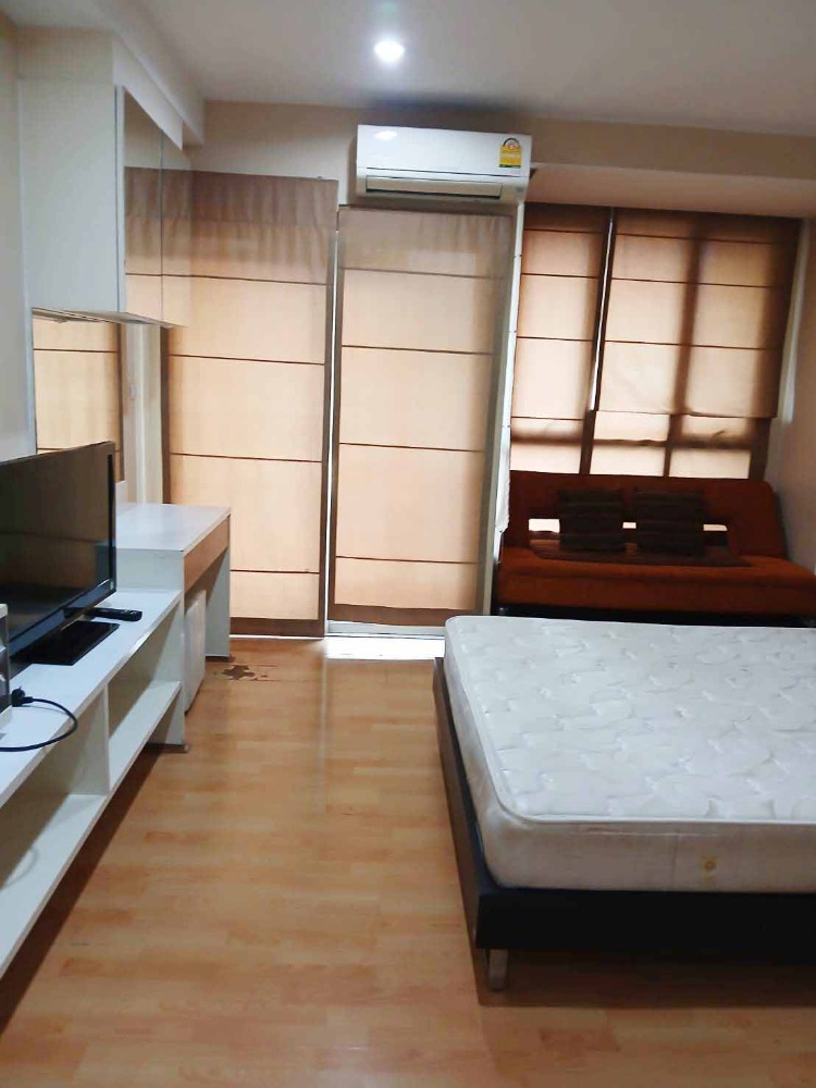 For RentCondoRamkhamhaeng, Hua Mak : Condo for rent  Inspire Place ABAC-Rama IX  Price 6,000 Bath Size 30 Sqm. Bedroom 1 Floor 6 View Stadium