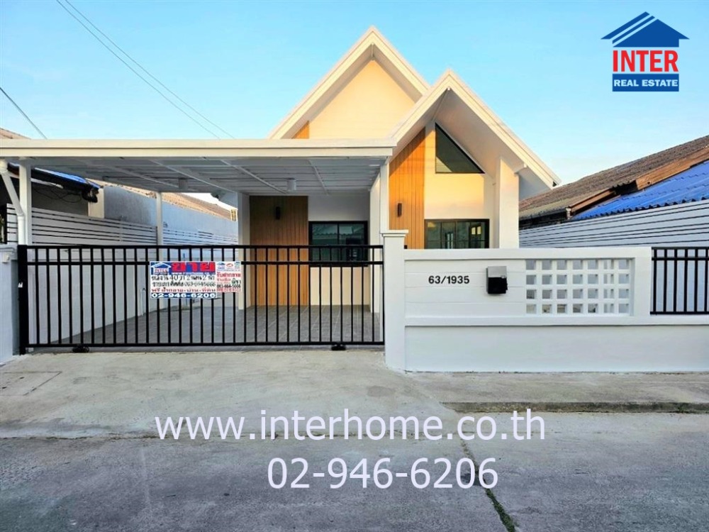 For SaleHouseMin Buri, Romklao : Single-storey detached house, 40 sq m, Keha Thani Village 4, Soi 59, near Mistine Intersection, Ratchadaphisek Road, Ramkhamhaeng Road, Bang Kapi District, Bangkok