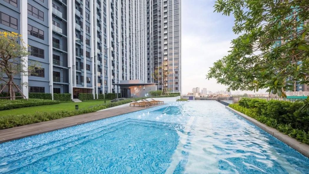 For RentCondoBang kae, Phetkasem : Condo for rent: The Key MRT Phetkasem 48, 21st floor, size 28.6 sq m., for rent 15,000 baht/month