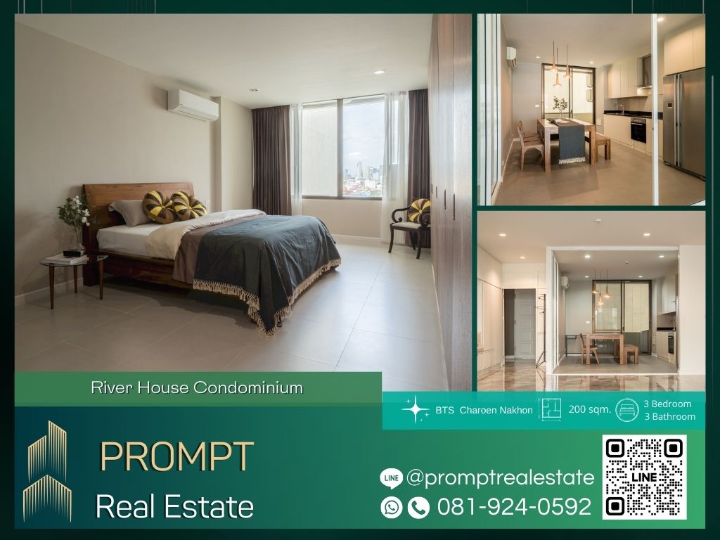 For RentCondoWongwianyai, Charoennakor : QR03987 - River House Condominium :  ริเวอร์ เฮ้าส์ คอนโดมิเนียม