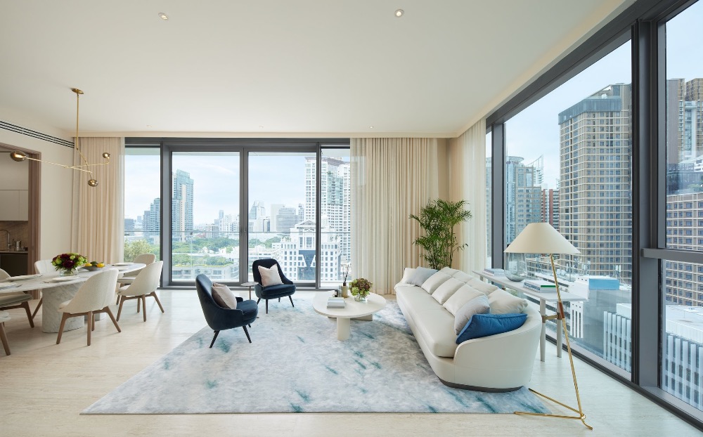 For SaleCondoWitthayu, Chidlom, Langsuan, Ploenchit : 2 Bedroom Unit 156 Sqm Private Lift At Scope Langsuan Brand New Bangkok Most Exclusive Building