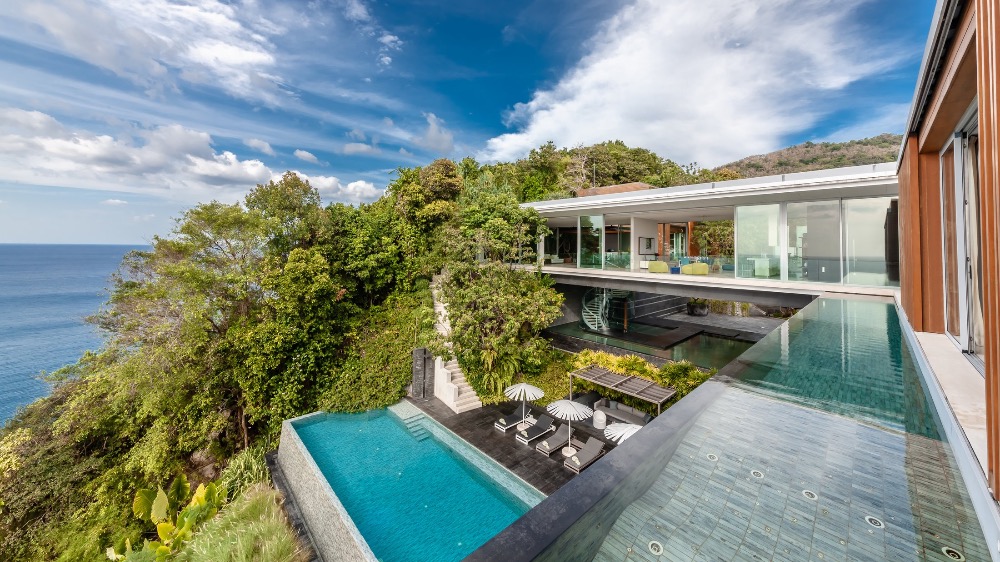 For SaleHousePhuket : Villa Mayavee Phuket, The Apogee Of Modern Phuket Oceanfront Villa Design.