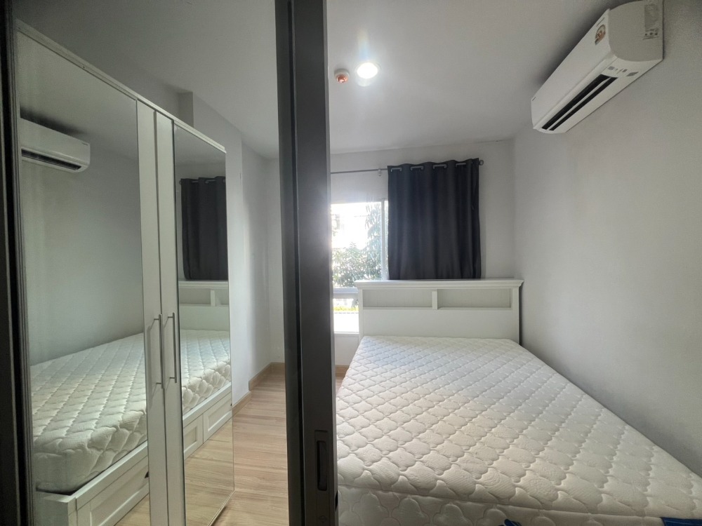 For RentCondoChaengwatana, Muangthong : Condo for rent, The Kit, Tiwanon, fully furnished, new air conditioner, 5,500, ready to move in, Building A7, 2nd floor