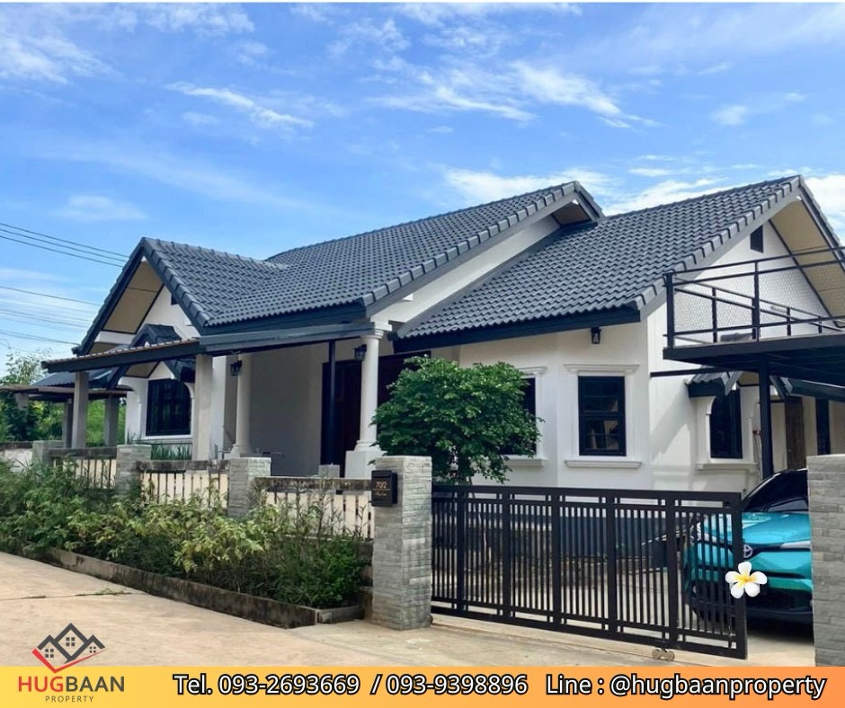 For SaleHousePattaya, Bangsaen, Chonburi : Single house for sale, end unit, Chon Buri, Sattahip