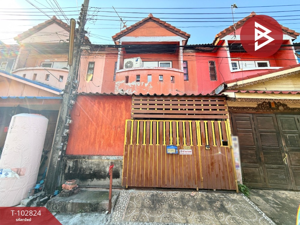 For SaleTownhouseSamut Prakan,Samrong : Townhouse for sale, Rattanathani Village 3, Phraeksa, Samut Prakan, ready to move in