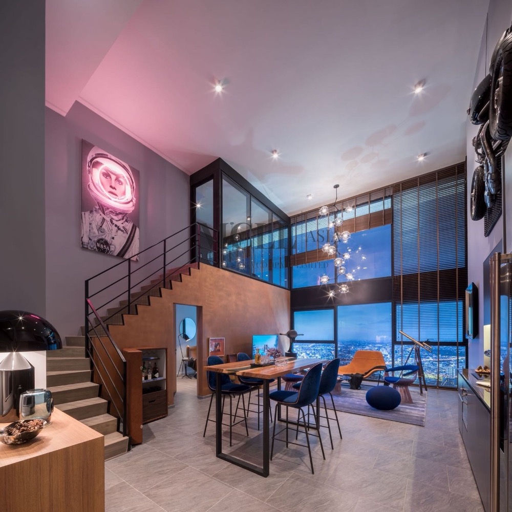 ขายคอนโดสีลม ศาลาแดง บางรัก : Duplex Loft Silom