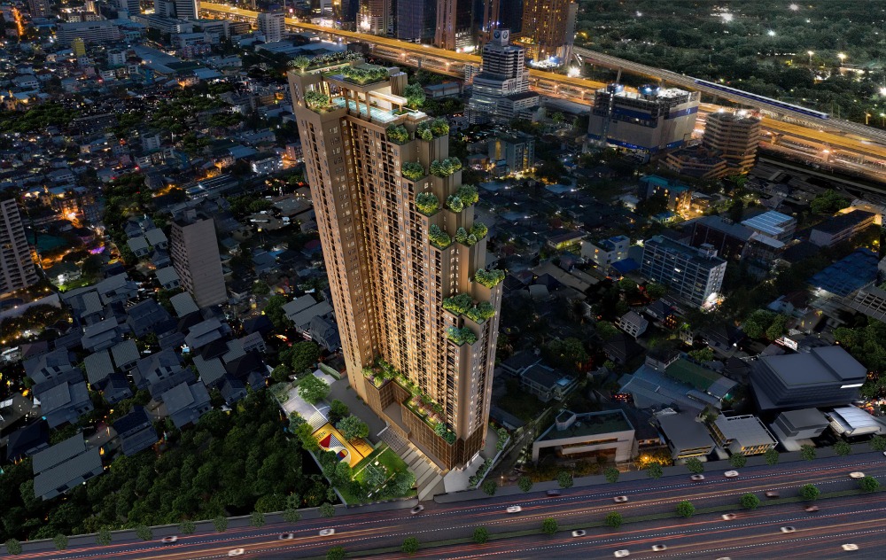 For SaleCondoLadprao, Central Ladprao : Good price before the building is actually finished. Hurry and reserve now!!!! 1 bedroom, high floor, 4.29MB