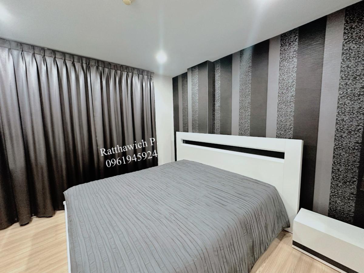 For SaleCondoLadprao101, Happy Land, The Mall Bang Kapi : !!For sale!! Condo The Niche City Lat Phrao 130, beautiful room, very good condition, near the Yellow Line, The Mall Bangkapi