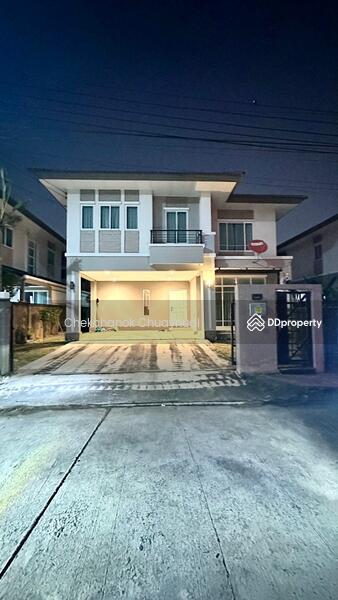 For RentHouseChaengwatana, Muangthong : For rent: 2-storey detached house, The Plant Chaengwattana, near Muang Thong football field, Impact Muang Thong Thani, with furniture, rent 32,000/month