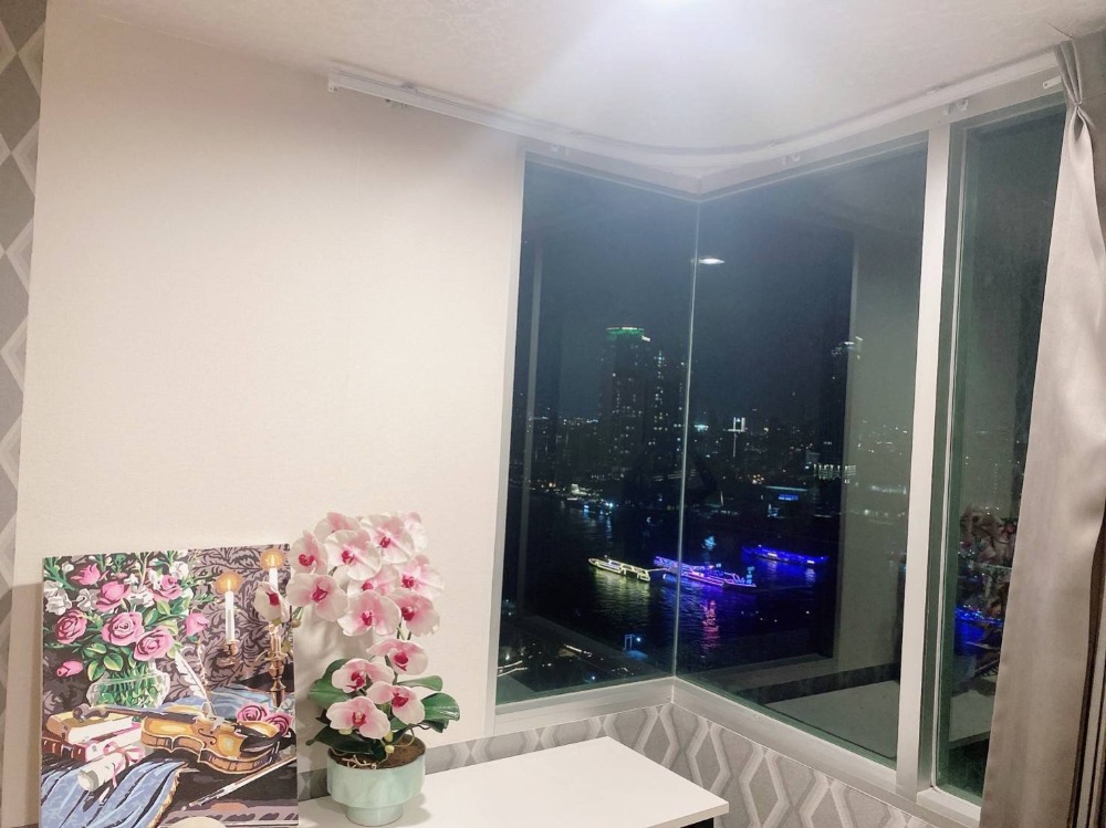 For SaleCondoWongwianyai, Charoennakor : Code RA080 Condo for sale Supalai River Place Charoen Nakhon