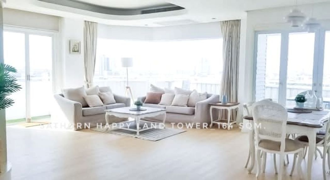 ให้เช่าคอนโดสาทร นราธิวาส : ให้เช่า คอนโด Mininal style fully-furnished 2 rooms large balcony สาทรแฮปปี้แลนด์ 164 ตรม. in Sathorn-Silom areas One Bangkok