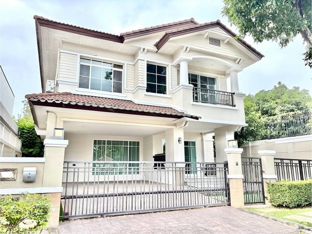 For RentHouseBang kae, Phetkasem : HR2080 2-storey detached house for rent, Nantawan Sathorn-Ratchapruek Project, near BTS Bang Wa, ready to move in