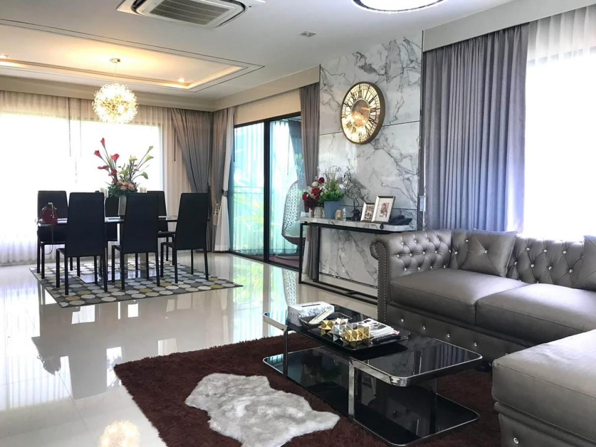 For SaleHouseLadkrabang, Suwannaphum Airport : For sale: The Grand Bangna Ring Road Phase 2, size 300 Sq.m, 4 bed, 5 bath, only 14.9 MB, contact 086-795-9997 Jimmy