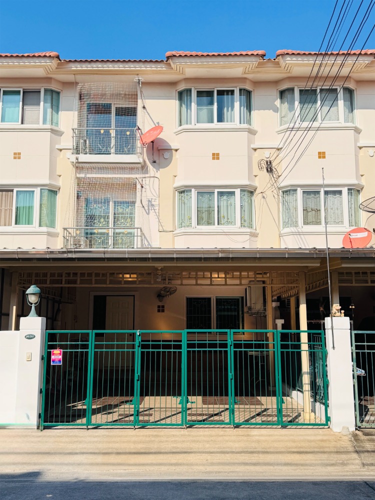 For RentHouseVipawadee, Don Mueang, Lak Si : 📢 For rent: 3-storey townhouse, Supalai Ville Lak Si - Don Mueang project, with furniture and appliances [S2501-035]