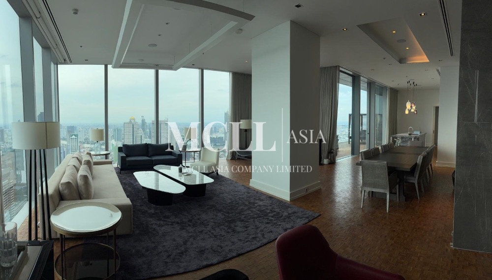 ขายคอนโดสาทร นราธิวาส : The Ritz Carlton Residences Rare Unit Sky Residence With Stunning View On Bangkok City, River, Parks