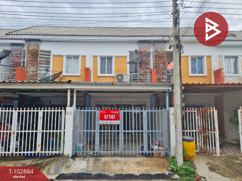 For SaleTownhouseSamut Prakan,Samrong : Townhouse for sale, Kittinakorn Village, Theparak, Samut Prakan