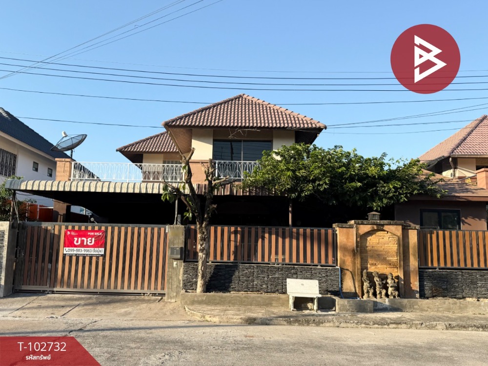 For SaleHousePattaya, Bangsaen, Chonburi : Single house for sale, The Village Bang Saen Village, Huai Kapi, Chonburi