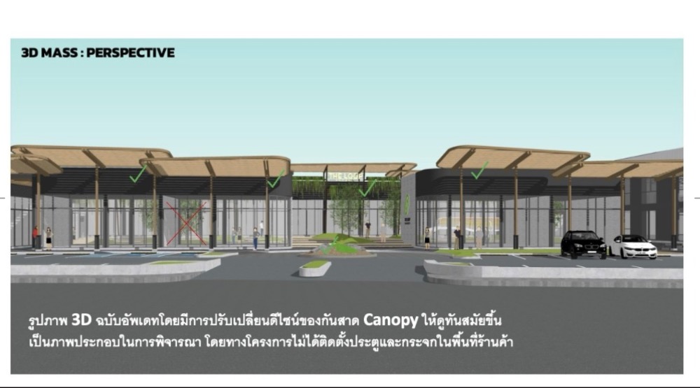 For RentRetailPathum Thani,Rangsit, Thammasat : Room space for rent, open a business, selling food and beverages, spa, beauty salon, next to the Pathum Thani Social Security Office. Interested, add Line @841qqlnr