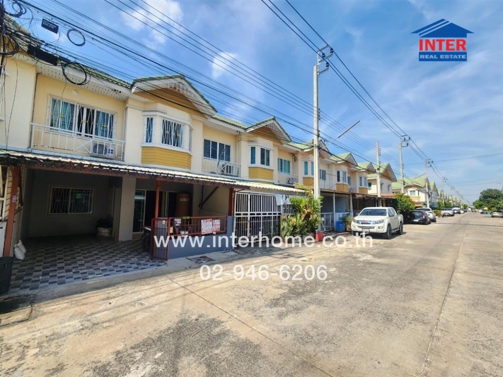 For SaleTownhouseRama 2, Bang Khun Thian : 2-storey townhouse, 23.6 sq.w., Pisan Village, Bang Kradee, near Central Rama 2, Soi Bang Kradee 25, Saem Dam Road, Rama 2 Road, Bang Khun Thian District, Bangkok