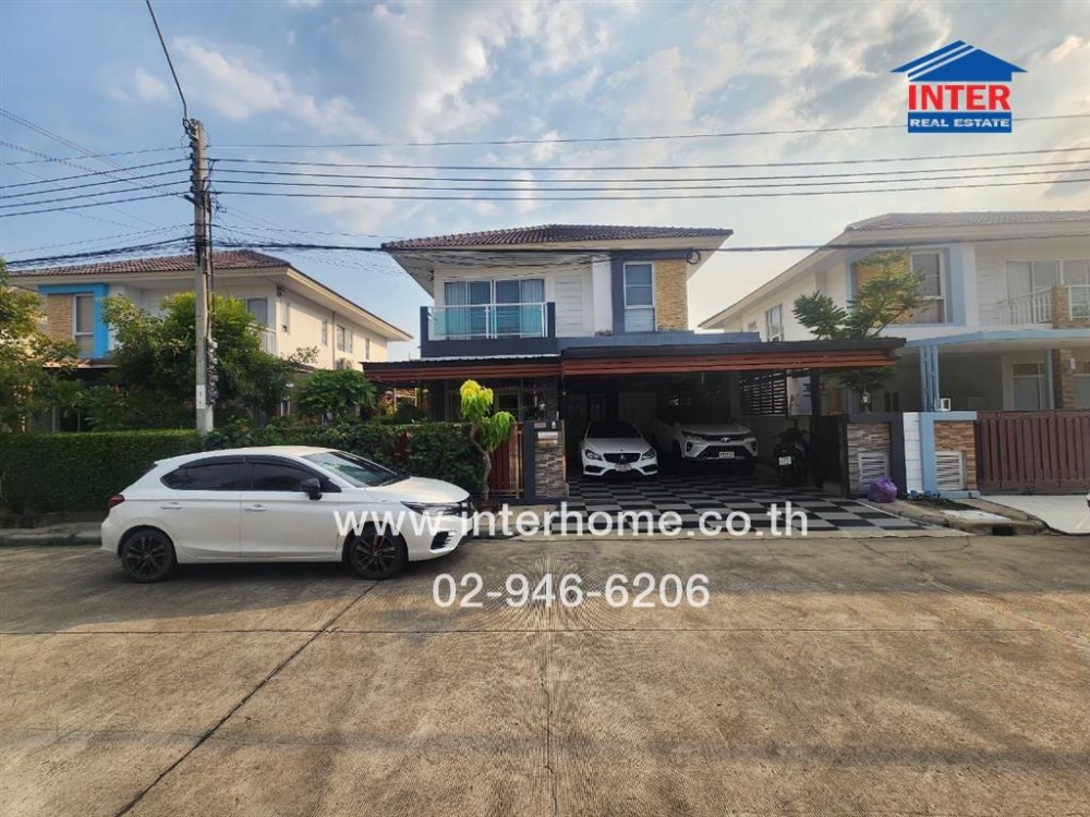 For SaleHouseRama 2, Bang Khun Thian : 2-storey detached house, 68.3 sq.w., Trendy Thara Village, Rama 2, near Central Rama 2, Soi 21, Soi Anan Ngam Charoen 11, Rama 2 Road, Chom Thong District, Bangkok