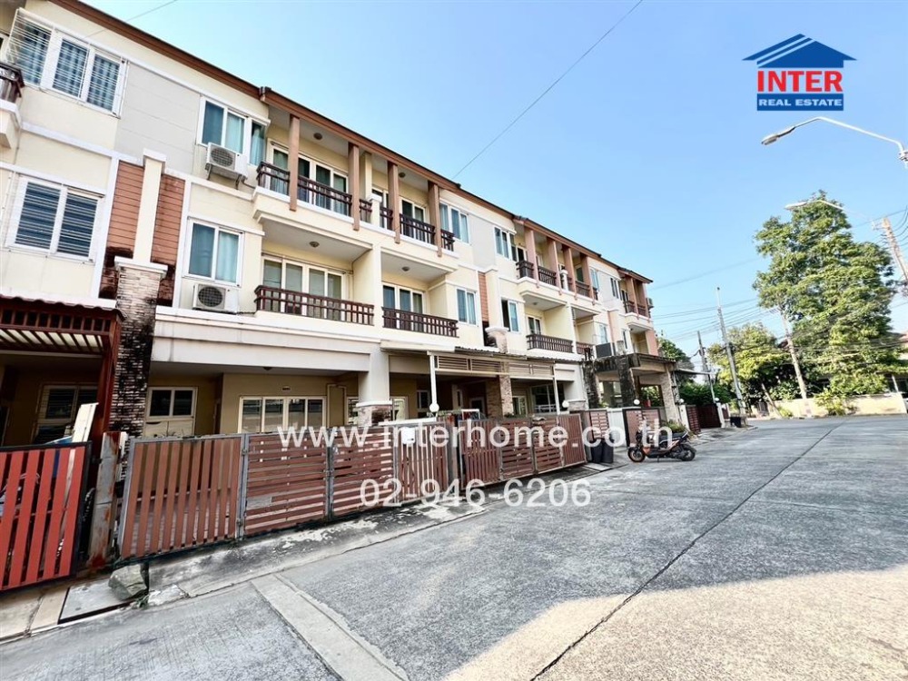 For SaleTownhouseVipawadee, Don Mueang, Lak Si : 3-storey townhouse, 20.8 sq.w., Seranee Village, Raya 2, Nawong Pracha Phatthana Road, Vibhavadi-Rangsit Road, Songprapa Road, Don Mueang District, Bangkok