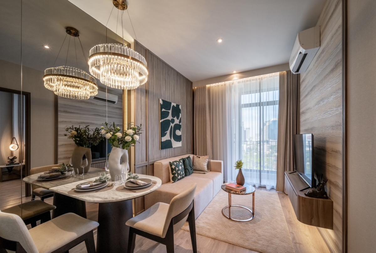 For SaleCondoSukhumvit, Asoke, Thonglor : For sale with furniture Rhythm Ekkamai Estate ✨ 1 bedroom 35 sq m. Price 6,680,000 baht 📞0659826412/ Line: chatt.06